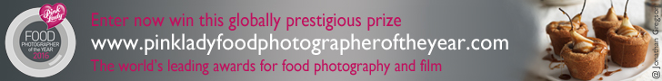 website pink lady food photographer of the year